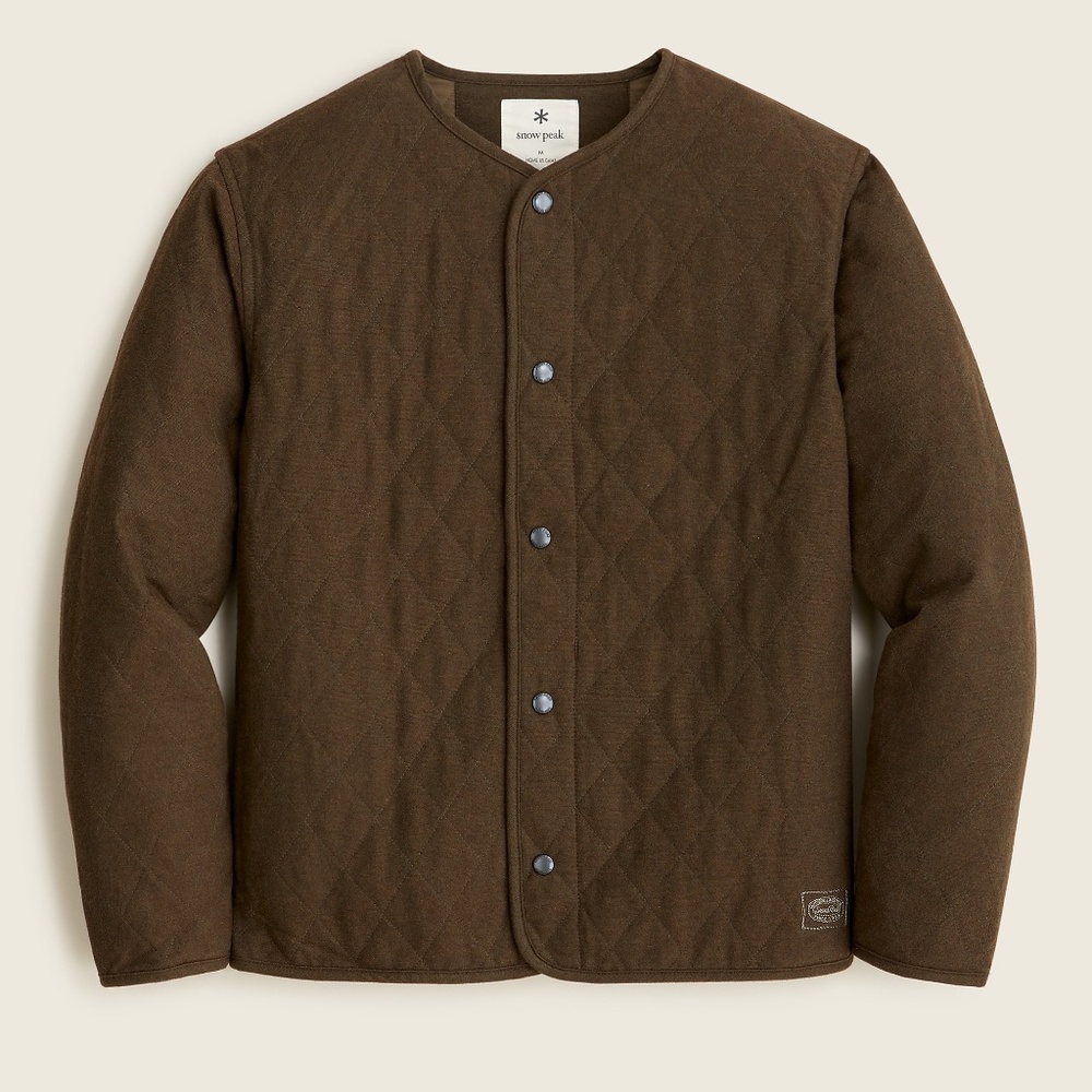 Snow Peak Quilted Flannel Jacket - Small